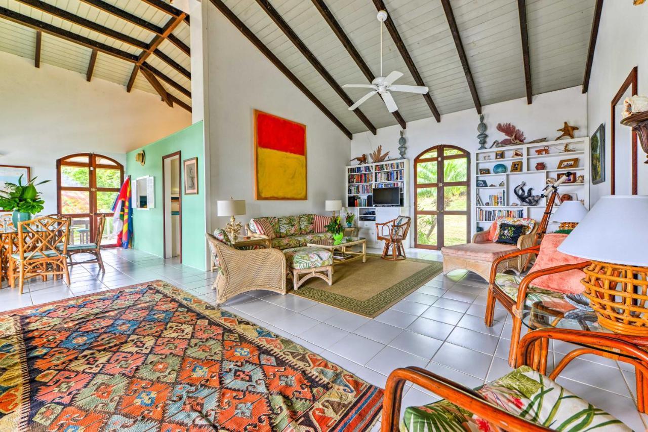 Nevis Home With Pool, Stunning Jungle And Ocean Views! Gingerland Ngoại thất bức ảnh