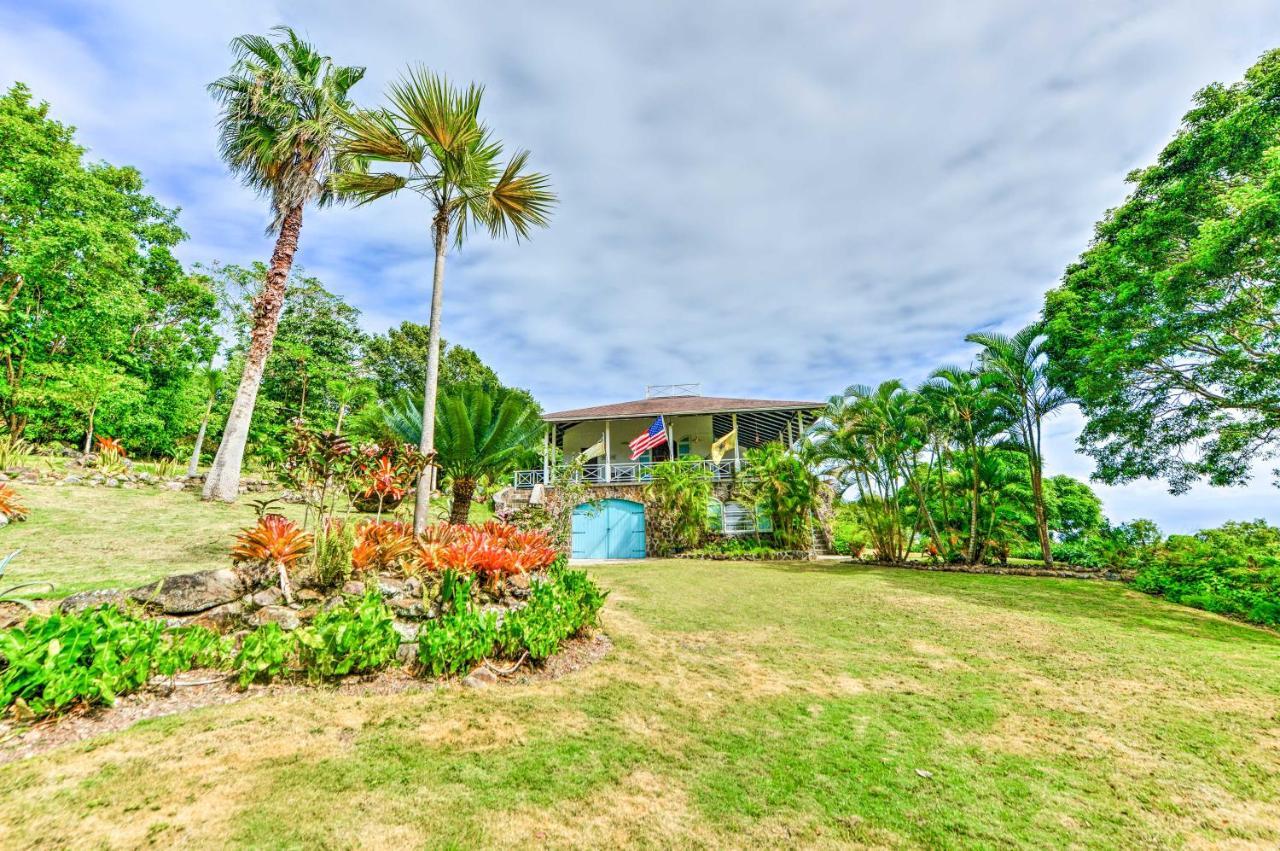 Nevis Home With Pool, Stunning Jungle And Ocean Views! Gingerland Ngoại thất bức ảnh