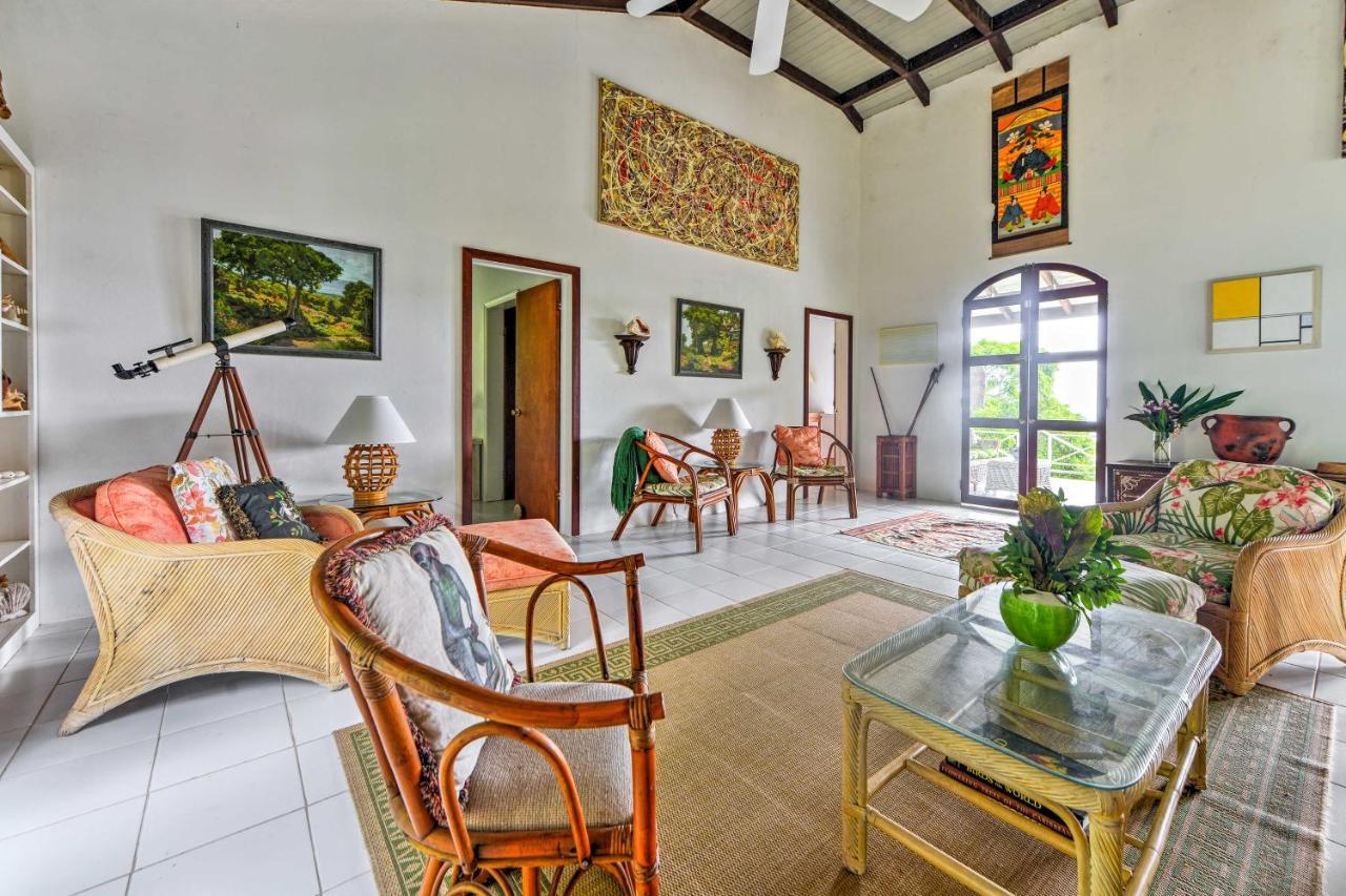 Nevis Home With Pool, Stunning Jungle And Ocean Views! Gingerland Ngoại thất bức ảnh